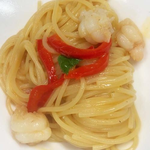 linguine scampi  